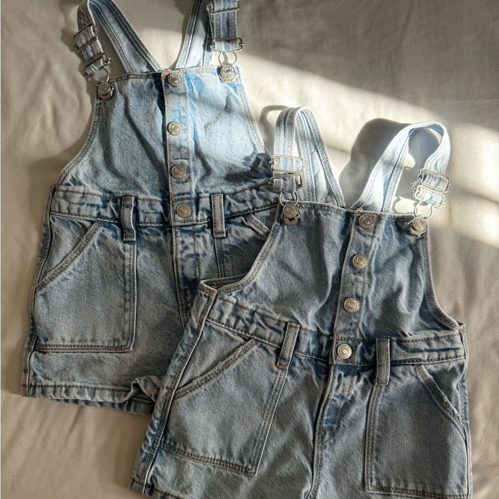 Zara baby denim overall